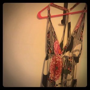 Body Central floral maxi dress